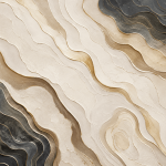 Highland Contours: Premium Minimalist Ethiopian Topography Canvas