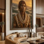 Aari Woman at Golden Dawn – Ethiopian Highlands Fine Art Portrait