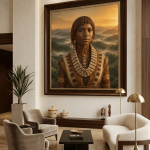 Aari Woman at Golden Dawn – Ethiopian Highlands Fine Art Portrait