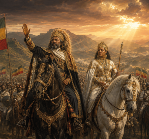 The Battle of Adwa Dawn of Victory | 1896 Ethiopian Resistance Canvas