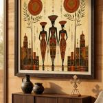 Queens of the Highlands | Ethiopian Fine Art Canvas