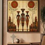 Queens of the Highlands | Ethiopian Fine Art Canvas