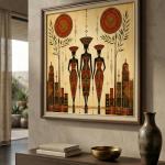 Queens of the Highlands | Ethiopian Fine Art Canvas