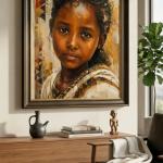 Ethiopian Soul Portrait Canvas Art | Canvas Addis