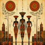 Queens of the Highlands | Ethiopian Fine Art Canvas