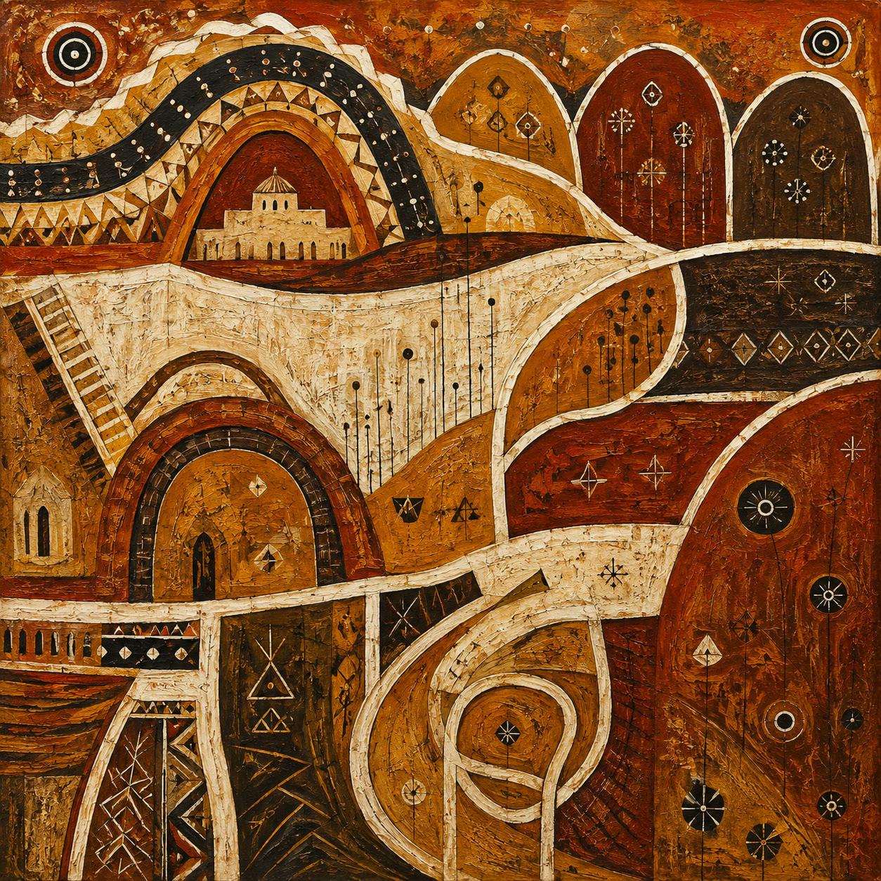 Ethiopian Heritage Landscape | Canvas Addis