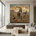 Ethiopian Highlands | Walia Ibex Fine Art Print | Canvas Addis