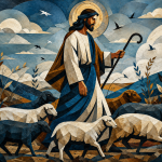 The Good Shepherd – Spiritual Canvas Art
