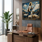 The Good Shepherd – Spiritual Canvas Art