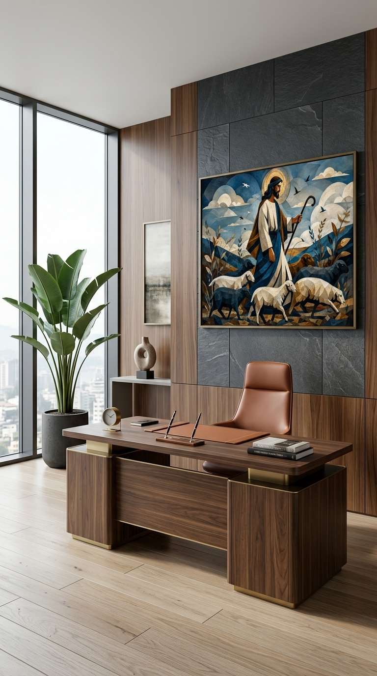 The Good Shepherd – Spiritual Canvas Art