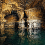 The Chamber of Pillars – Sof Omar Cave Impasto Oil Print