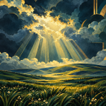 Golden Light Over the Highlands