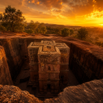 Lalibela Sunset Canvas Print