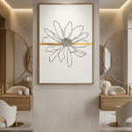 The Meskel Daisy – Modernist Adey Abeba Minimalist Print