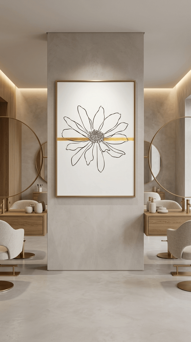 The Meskel Daisy – Modernist Adey Abeba Minimalist Print