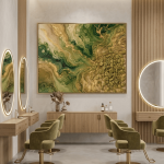The Foundation Green – Luxury Coffee Ritual Acrylic Print