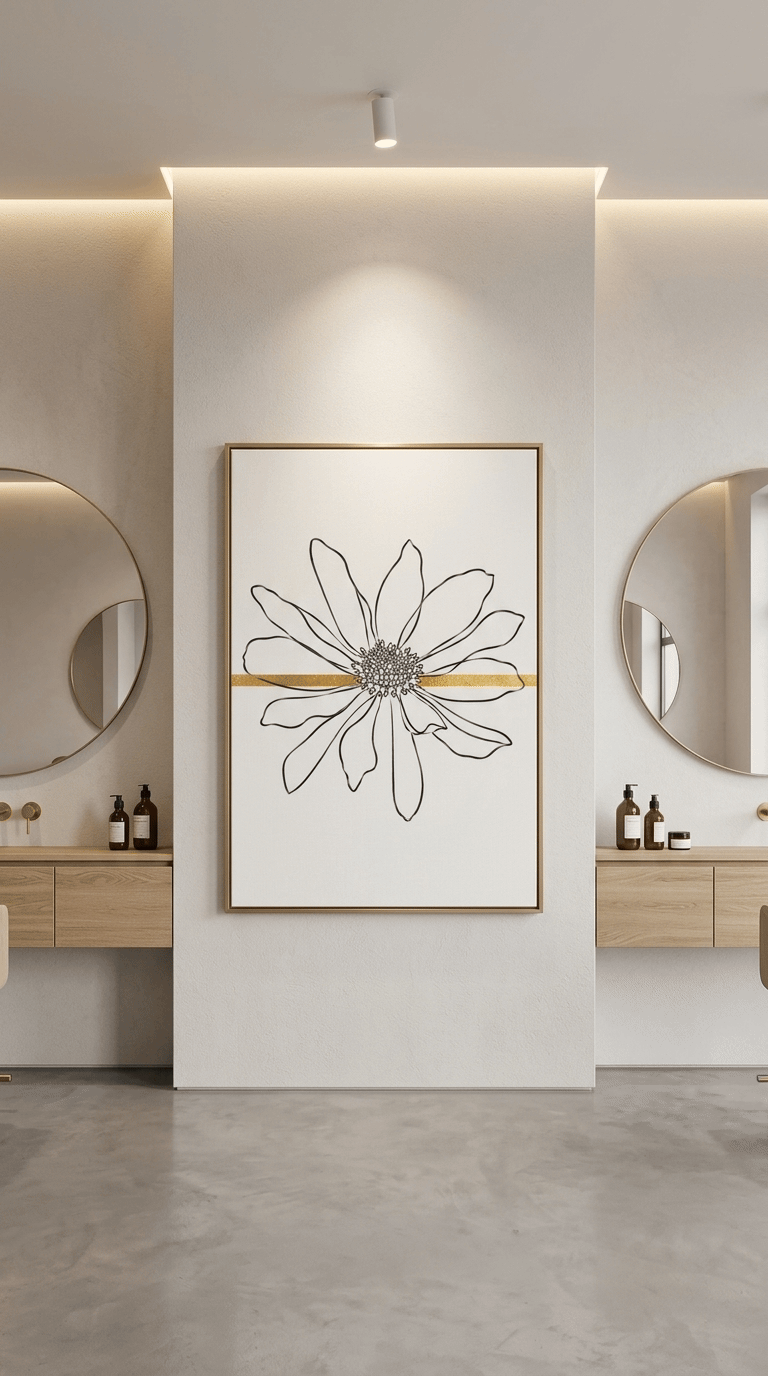 The Meskel Daisy – Modernist Adey Abeba Minimalist Print