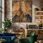 The Sovereign Mind: Empress Taytu Betul Heritage Canvas Art