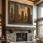 Tiya Ethiopia Ancient Stele Canvas Wall Art | UNESCO Heritage Fine Art