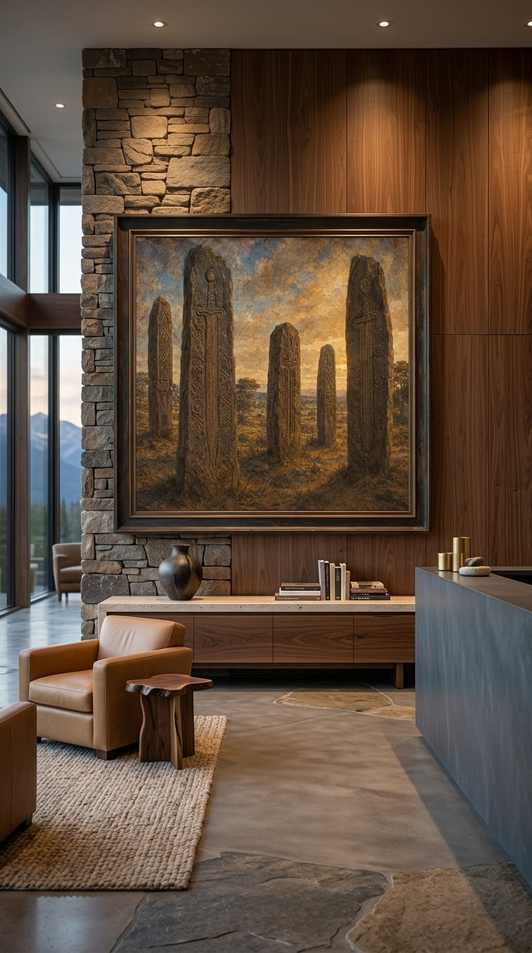 Tiya Ethiopia Ancient Stele Canvas Wall Art | UNESCO Heritage Fine Art