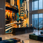 Kazanchis Addis Ababa Canvas Wall Art | Modern Ethiopian City Artwork