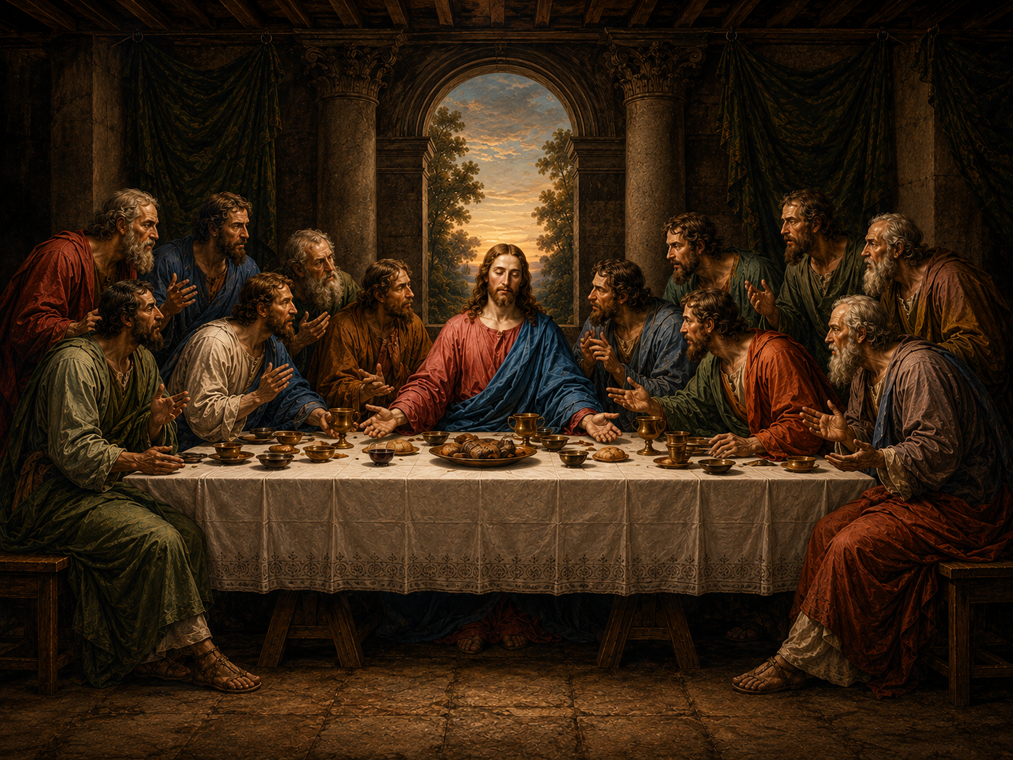 The Last Supper | Renaissance Masterpiece Canvas Art