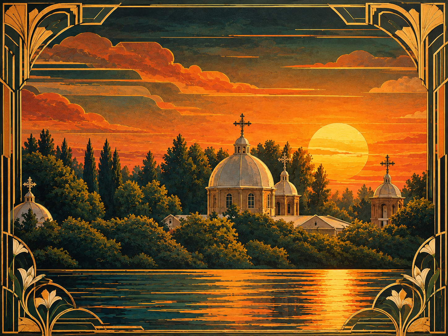 Gilded Church Horizon