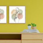 Elegant Minimalist Line Art Canvas