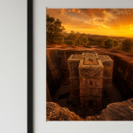 Lalibela Sunset Canvas Print