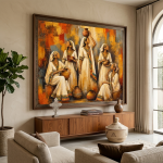 Women of Ethiopia – Habesha Elegance | Ethiopian Women Canvas Wall Art